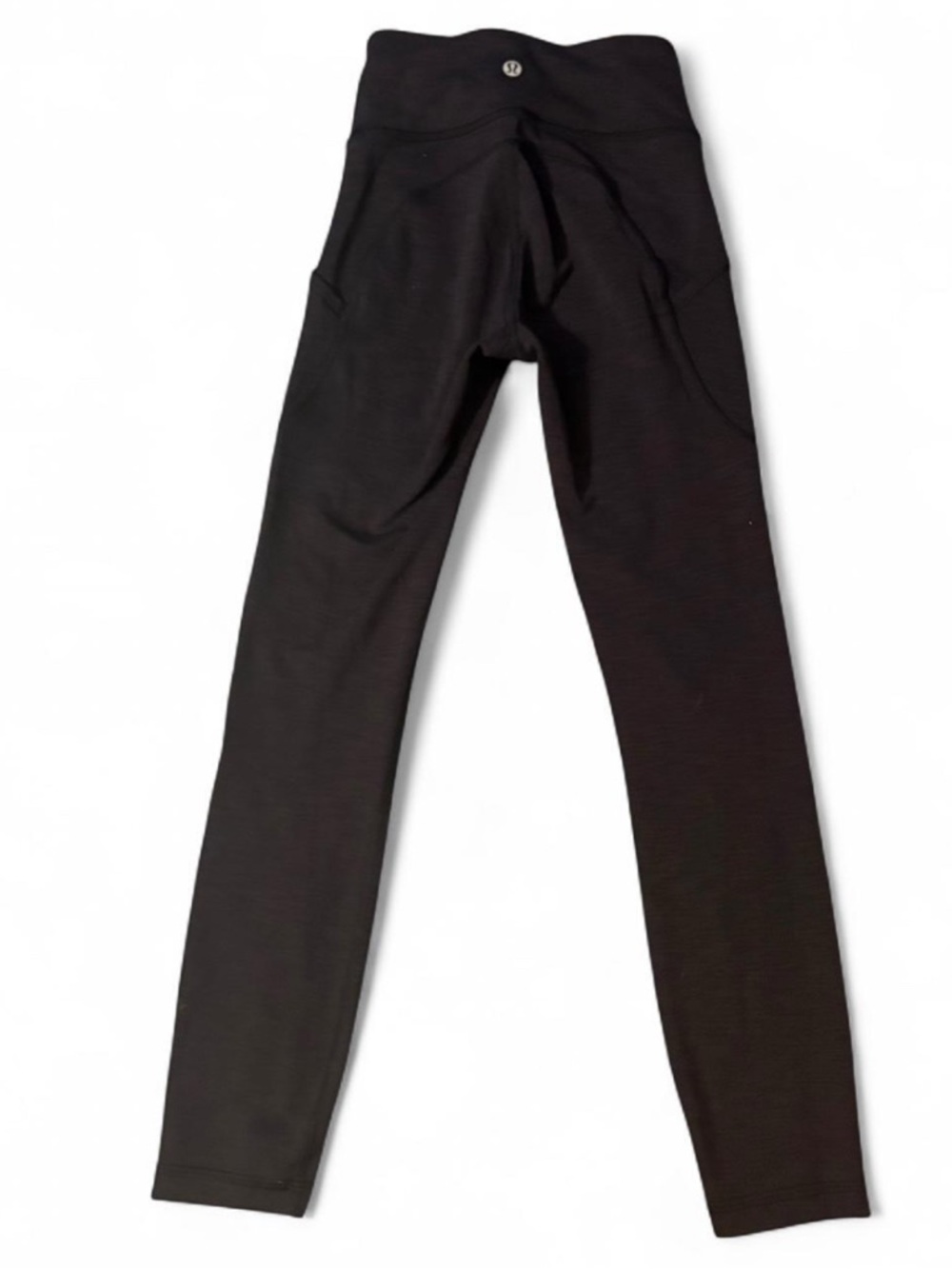 lululemon athletica Black Gray High-Waist Leggings